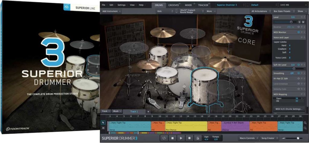 Toontrack Superior Drummer Crack for Mac OSX Full Version