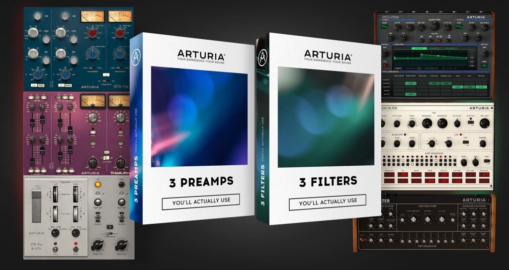 Arturia 3 Filters & 3 Preamps Crack Free Download
