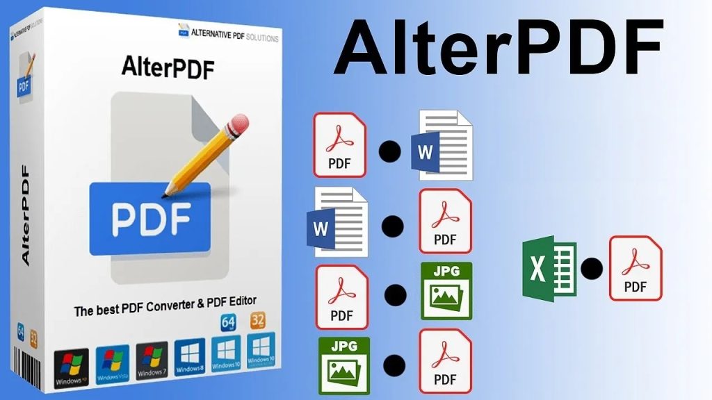AlterPDF Pro 6.0 Crack + License Key 2023 Free Download
